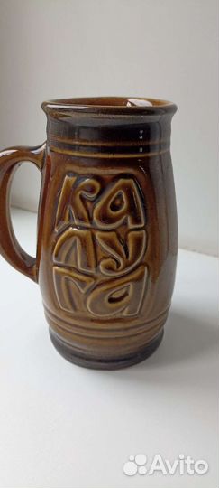 Кружка пивная 1 л. Керамика