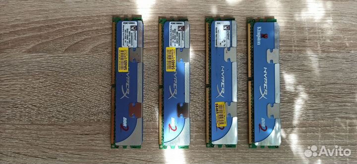 Kingston HyperX DDR2 1024mb x4
