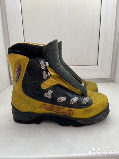 Ботинки пластиковые asolo для альпинизма мужские