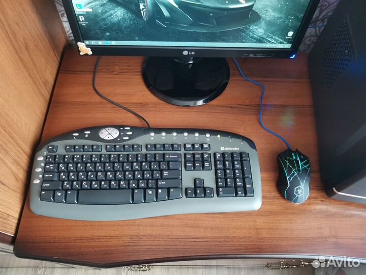 Игровой компьютер в сборе