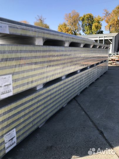 Сэндвич-панели кровельные