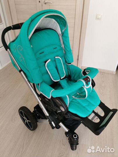 Коляска детская Hartan VIP XL 2 в 1 + сумка