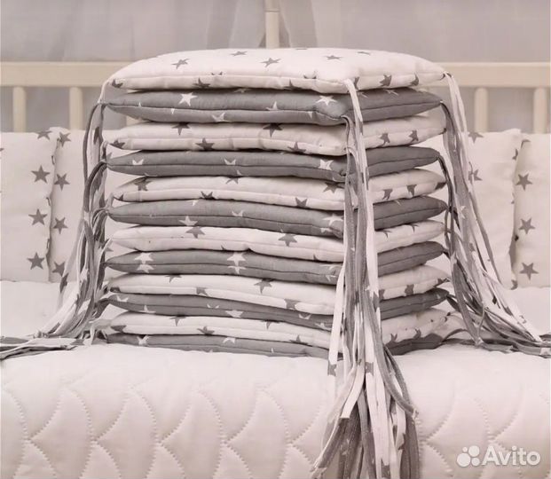 Бортики в кроватку