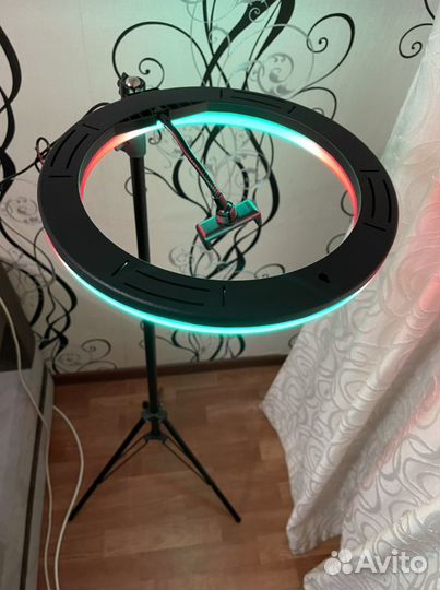 Кольцевая лампа 33см