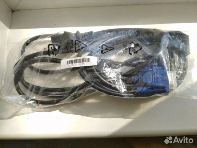 Кабель Для монитора VGA и питание