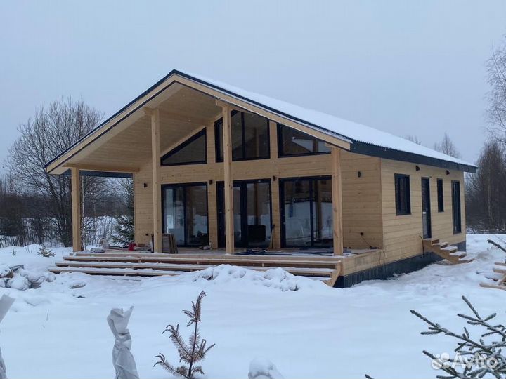 Каркасный дом Барн 127м2 под ключ