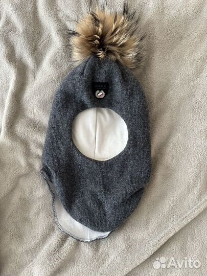 Шапка шлем зимняя для мальчика