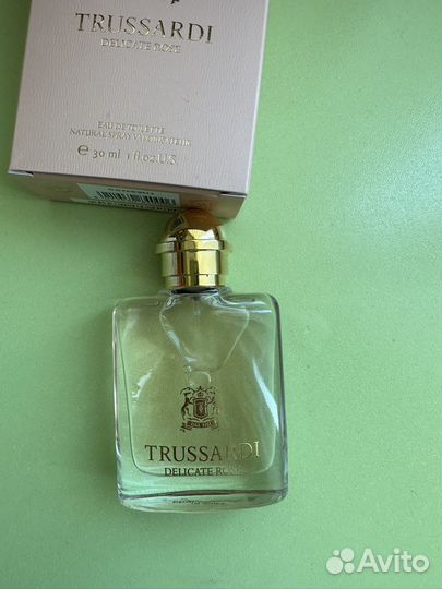 Trussardi delicate rose оригинал 30 мл