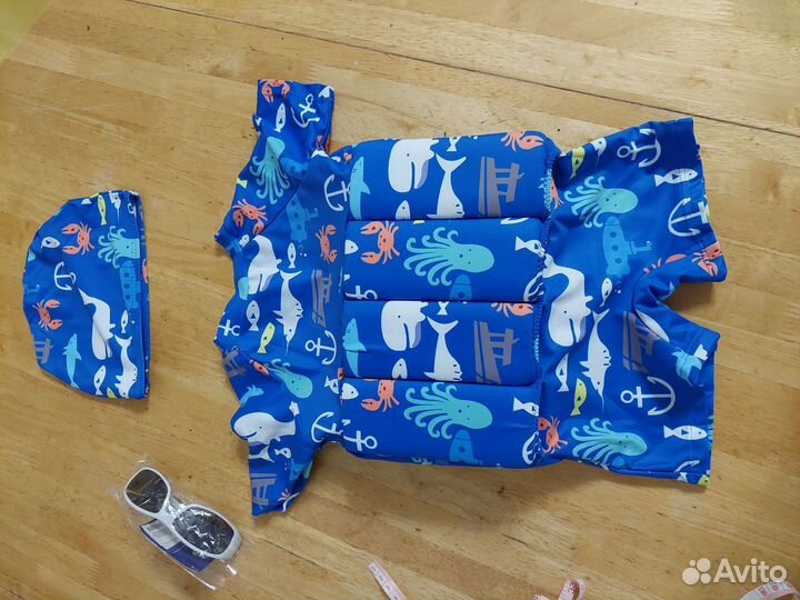 Купальник детский новый+санлдалии