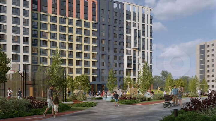 1-к. квартира, 33,4 м², 6/11 эт.