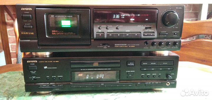 Топовая аудио двойка Aiwa 950