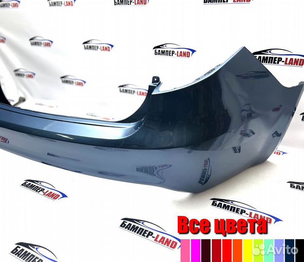 Бампер задний Kia Rio 3 2015 Седан новый любой цве