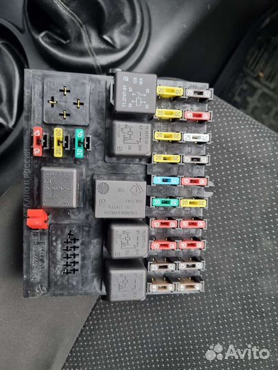 Блок предохранителей niva chevrolet