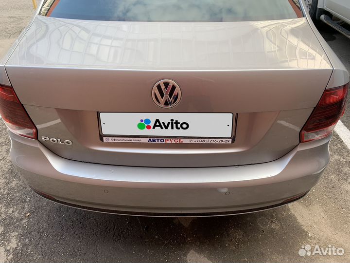 Volkswagen Polo 1.6 AT, 2019, 16 000 км