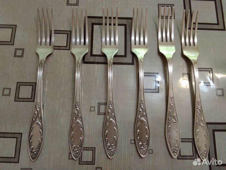 Вилки мельхиор