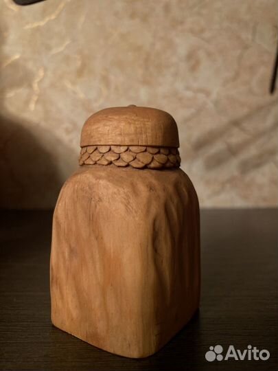 Фигурки из дерева викинг