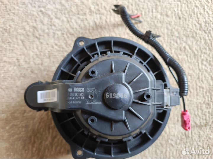 Моторчик печки ваз LADA kalina 2