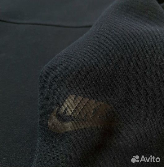 Кофта nike teech fleece худи 1/4 zip M-L оригинал