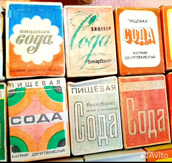 Сода пищевая СССР (гост-2156-76)