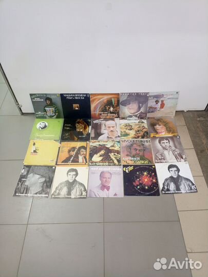 Виниловые пластинки Джас Песни Мадонна Высоцкий
