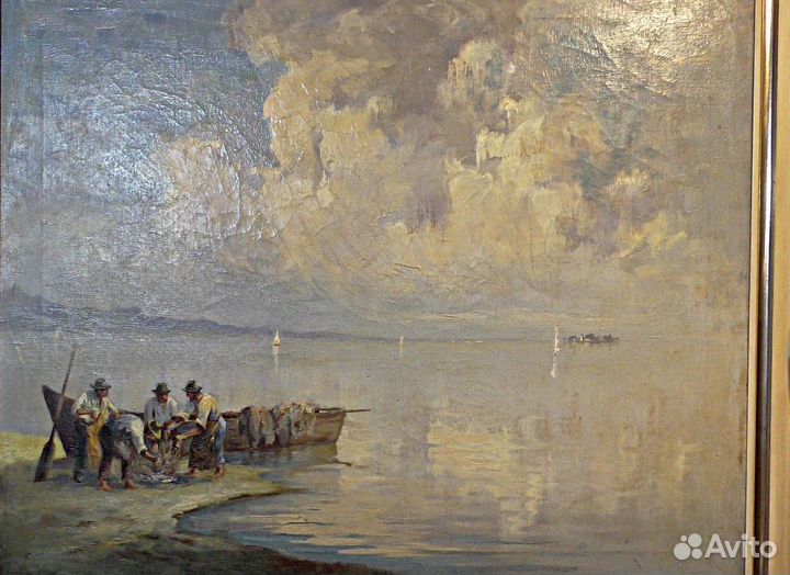 Германия.Картина.Живопись.19-20 век.Холст.Масло