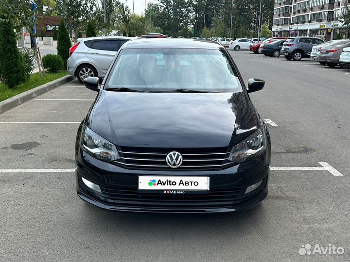 Volkswagen Polo 1.6 AT, 2018, 148 500 км