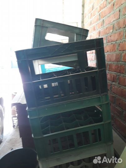 Пластиковые ящики для бутылок