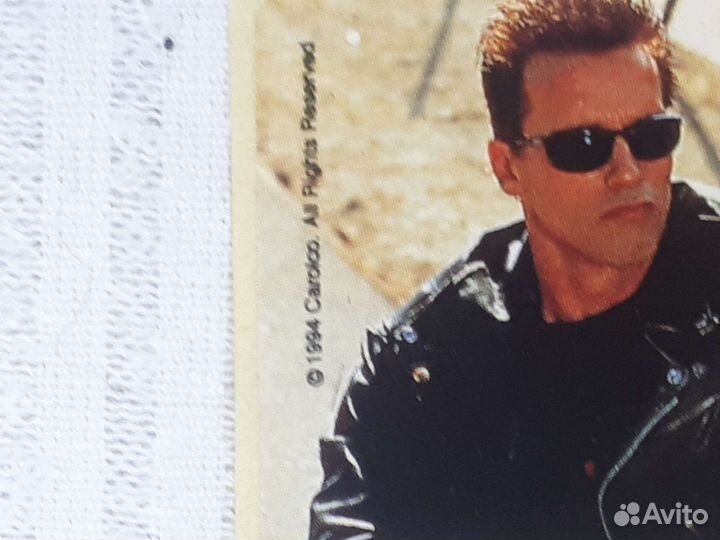 Терминатор коллекционная наклейка