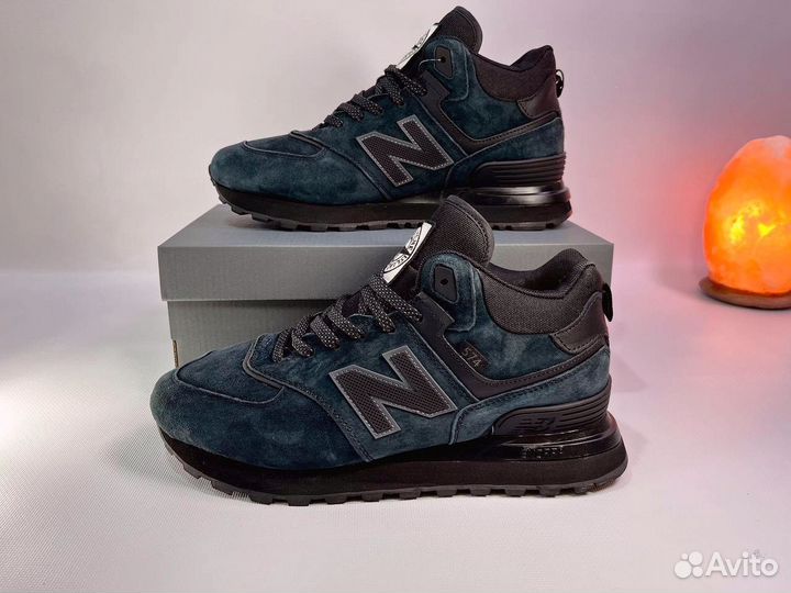 Кроссовки New Balance 574 Stone Island зима