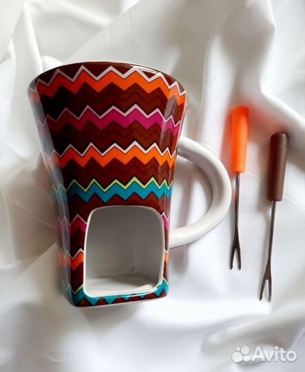 Фондюшница керамическая