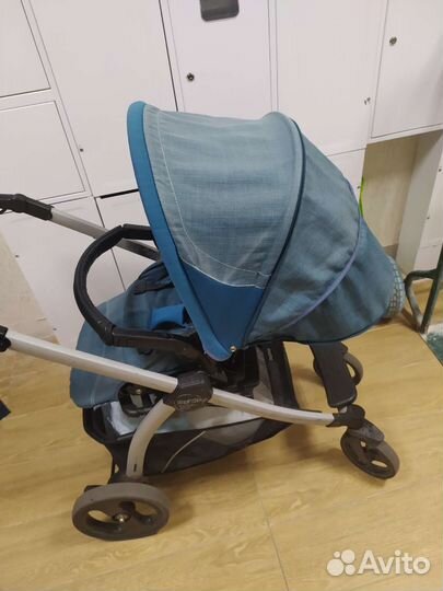Прогулочная коляска peg perego + автолюлька