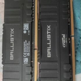 CrucialBallistix Оперативная память ddr4 16gb 3200