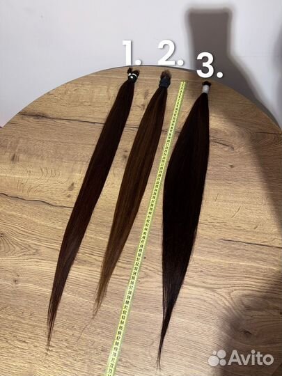 Волосы для наращивания натуральные бу