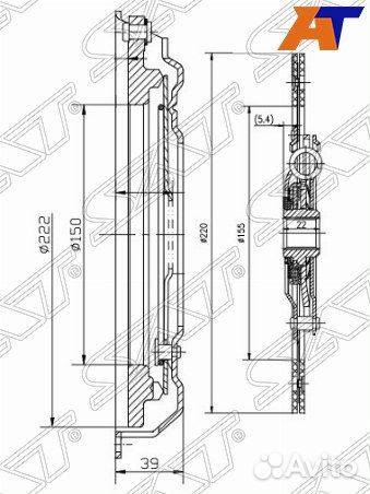 Комплект сцепления ford C-MAX