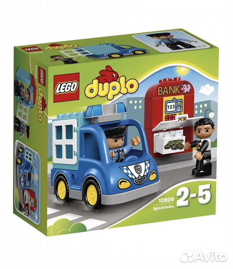 Lego duplo Town Полицейский патруль (10809)