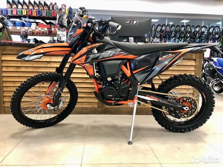 Мотоцикл Кросс PWR FM300 (2022 г.) оранжевый