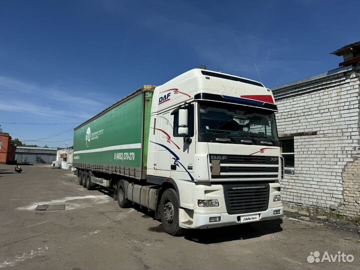 DAF 95XF430 с полуприцепом, 2004
