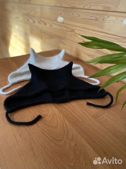 Шапка с ушками