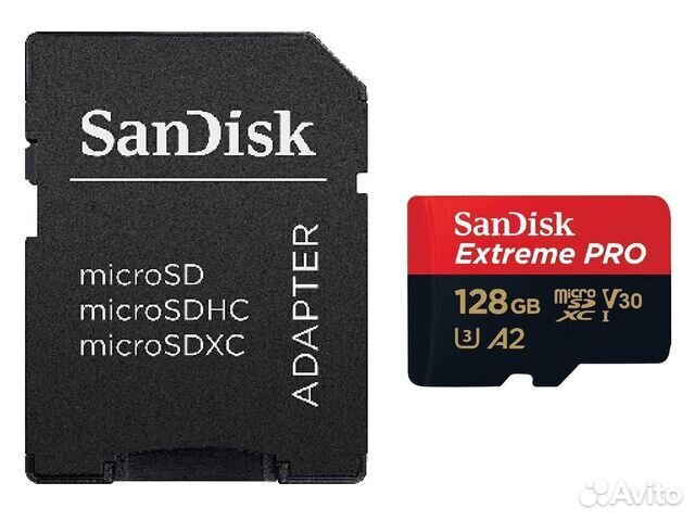 Карта памяти SanDisk Extreme Pro microsdxc Class 1