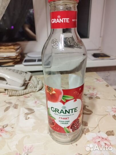 Бутылки из-под сока