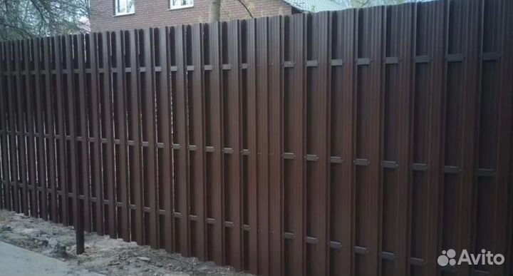 Забор металлический качественно быстро