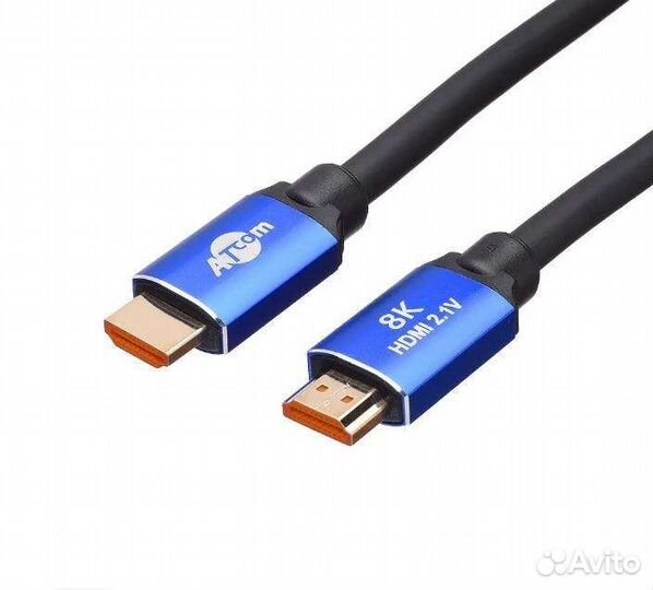 Кабель ATCom 8888 hdmi 2м 8K VER 2.1
