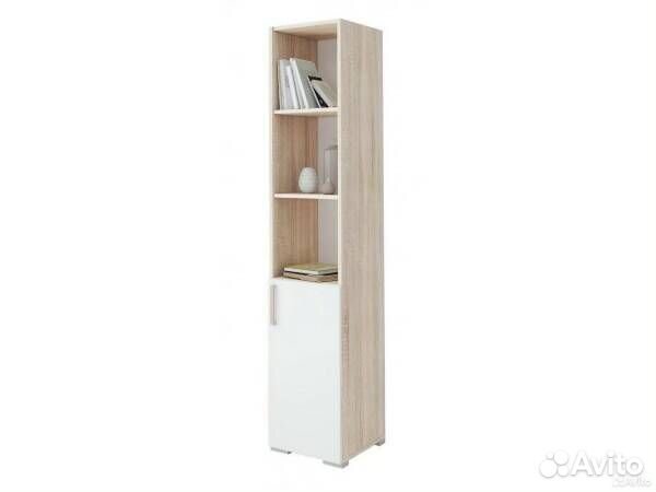 Угловой компьютерный стол с пеналом