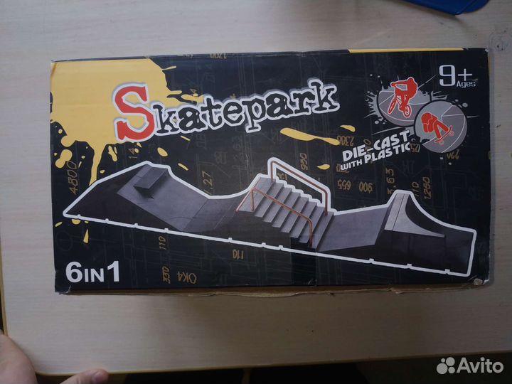 Скейтпарк для фингербордов