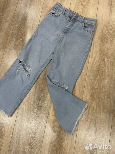 Джинсы на девочку 140