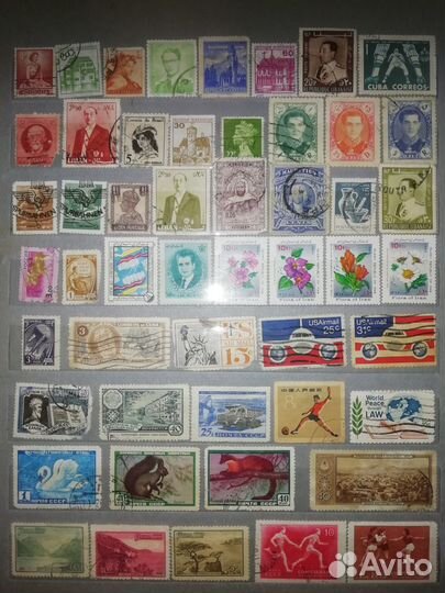 Марки разных стран