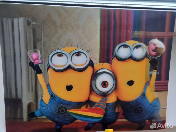 Миньоны, 3D картина