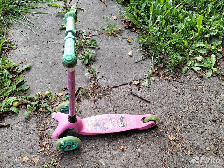 Самокат детский трехколесный бу