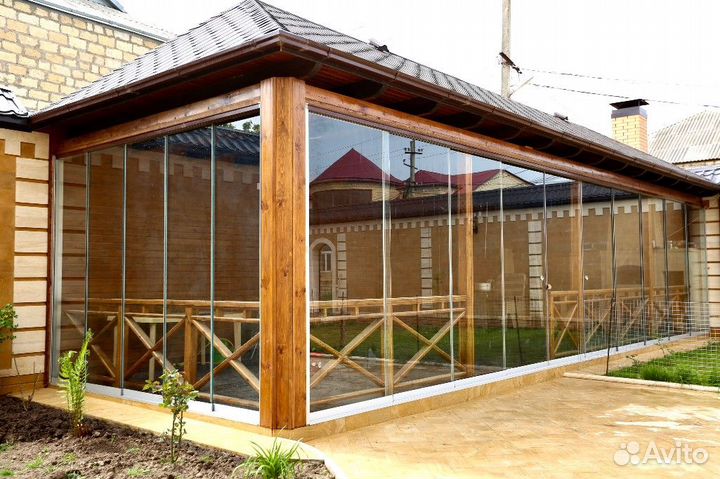 Безрамное остекление Панорамные окна