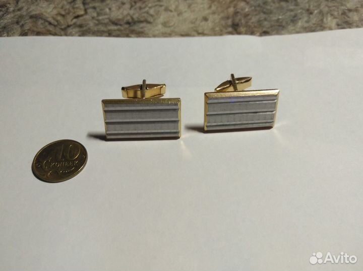 Запонки мужские советские